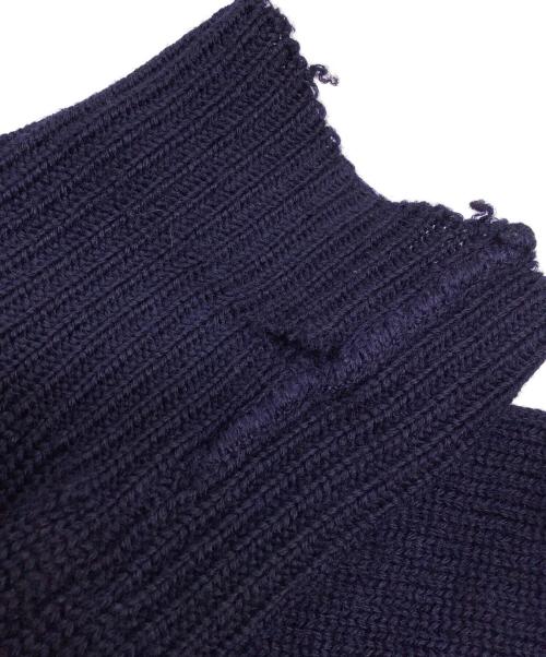 St Michael（セントミカエル）St Michael (セントミカエル) ニットカーディガン ネイビー サイズ:44の古着・服飾アイテム