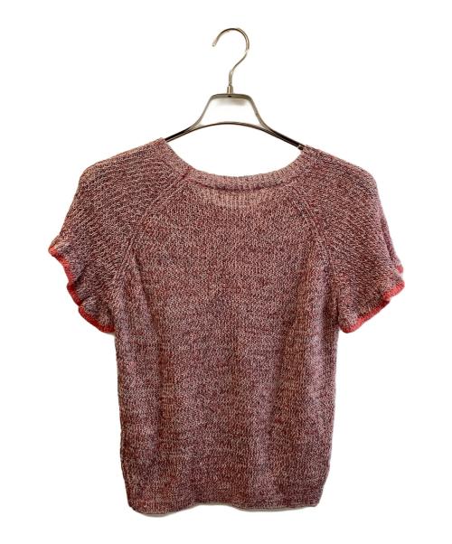 MACPHEE（マカフィー）MACPHEE (マカフィー) サマーニット ピンク サイズ:Sの古着・服飾アイテム