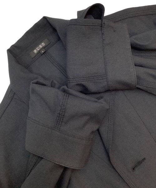 PLST（プラステ）PLST (プラステ) カバーオール ブラック サイズ:Lの古着・服飾アイテム