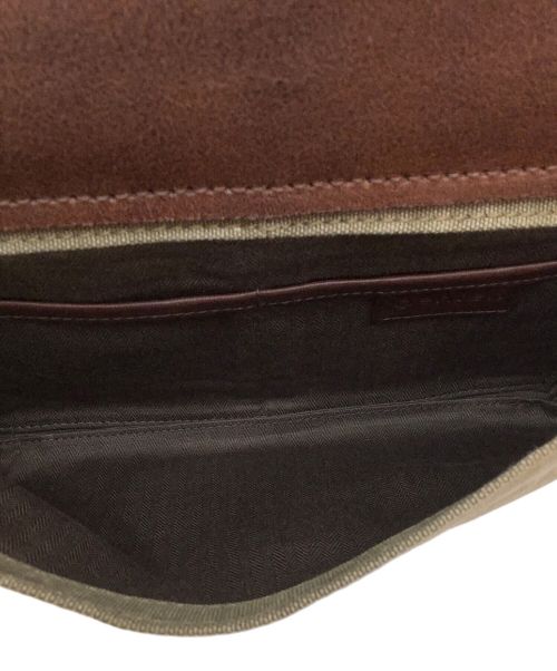 genten（ゲンテン）genten (ゲンテン) ショルダーバッグ カーキ 未使用品の古着・服飾アイテム