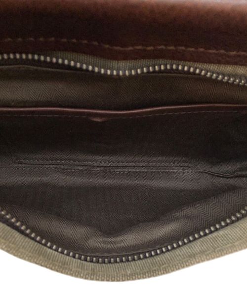 genten（ゲンテン）genten (ゲンテン) ショルダーバッグ カーキ 未使用品の古着・服飾アイテム