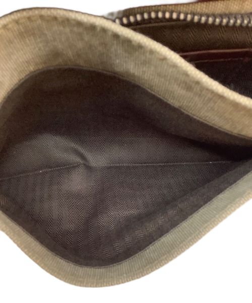 genten（ゲンテン）genten (ゲンテン) ショルダーバッグ カーキ 未使用品の古着・服飾アイテム