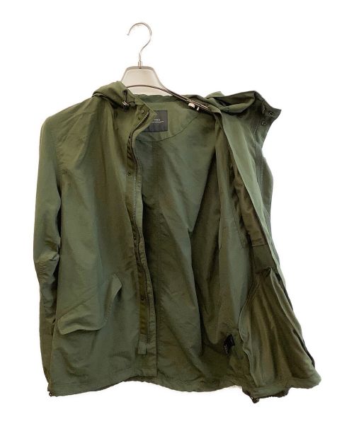 nano・universe（ナノ・ユニバース）nano・universe (ナノ・ユニバース) マウンテンパーカー グリーン サイズ:Mの古着・服飾アイテム