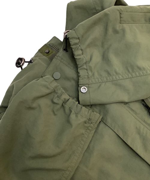 nano・universe（ナノ・ユニバース）nano・universe (ナノ・ユニバース) マウンテンパーカー グリーン サイズ:Mの古着・服飾アイテム