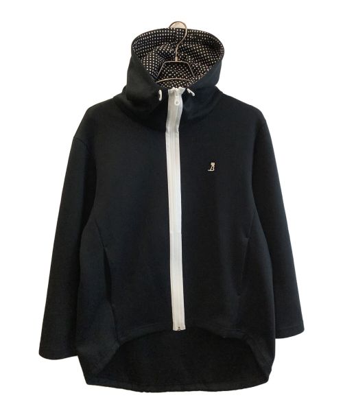 β（ベータ）β (ベータ) ジップパーカー ブラック サイズ:9の古着・服飾アイテム