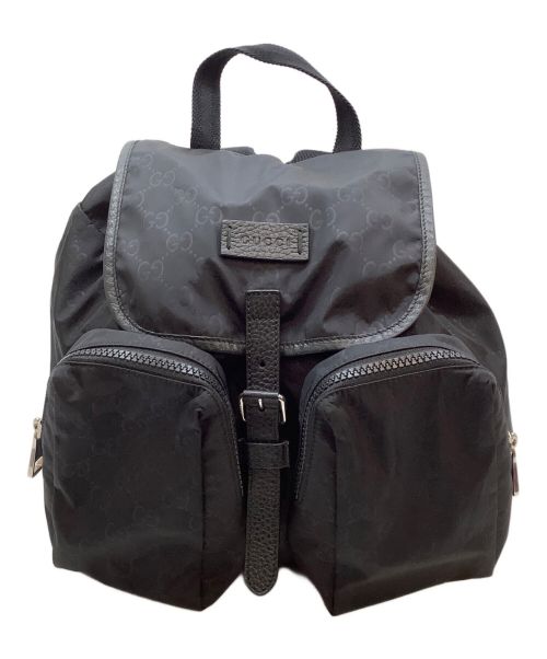GUCCI（グッチ）GUCCI (グッチ) リュック ブラックの古着・服飾アイテム