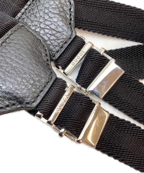 GUCCI（グッチ）GUCCI (グッチ) リュック ブラックの古着・服飾アイテム