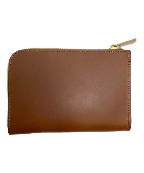 Vin（ヴィン）Vin (ヴィン) ジップウォレット ベージュの古着・服飾アイテム