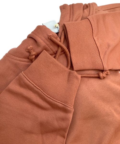 adidas（アディダス）adidas (アディダス) プルオーバーパーカー オレンジ サイズ:Lの古着・服飾アイテム