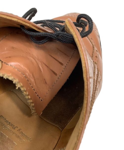 SOLOVAIR（ソロヴェアー）SOLOVAIR (ソロヴェアー) ドレスシューズ ブラウン サイズ:8の古着・服飾アイテム