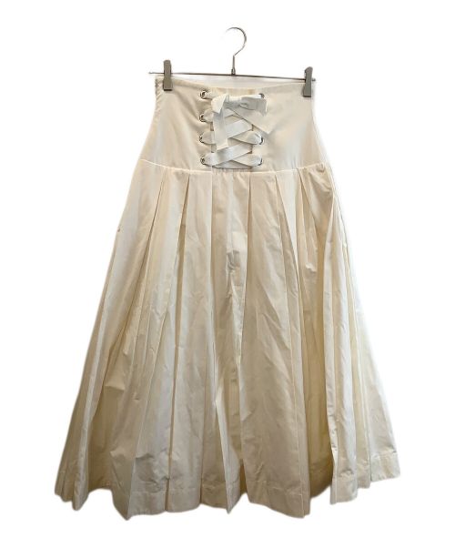 Snidel（スナイデル）Snidel (スナイデル) スカート ホワイト サイズ:1の古着・服飾アイテム