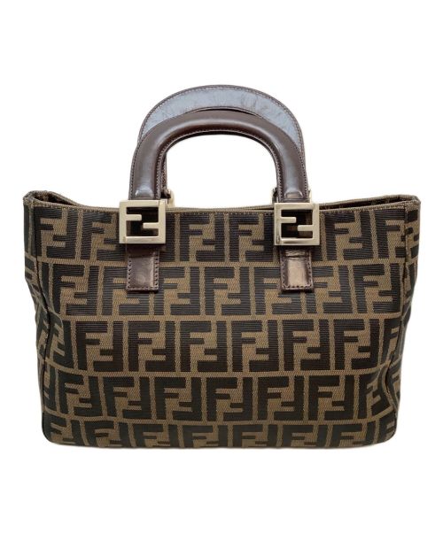 FENDI（フェンディ）FENDI (フェンディ) ハンドバッグ ブラウンの古着・服飾アイテム