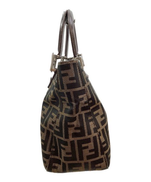FENDI（フェンディ）FENDI (フェンディ) ハンドバッグ ブラウンの古着・服飾アイテム