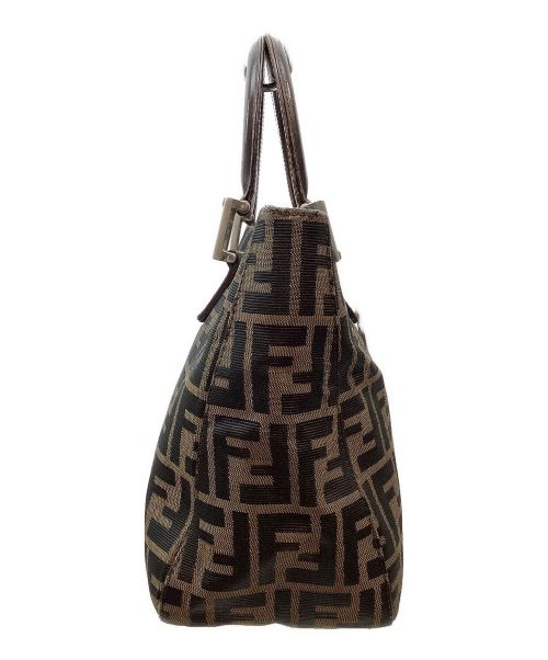 FENDI（フェンディ）FENDI (フェンディ) ハンドバッグ ブラウンの古着・服飾アイテム
