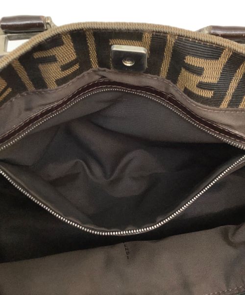 FENDI（フェンディ）FENDI (フェンディ) ハンドバッグ ブラウンの古着・服飾アイテム