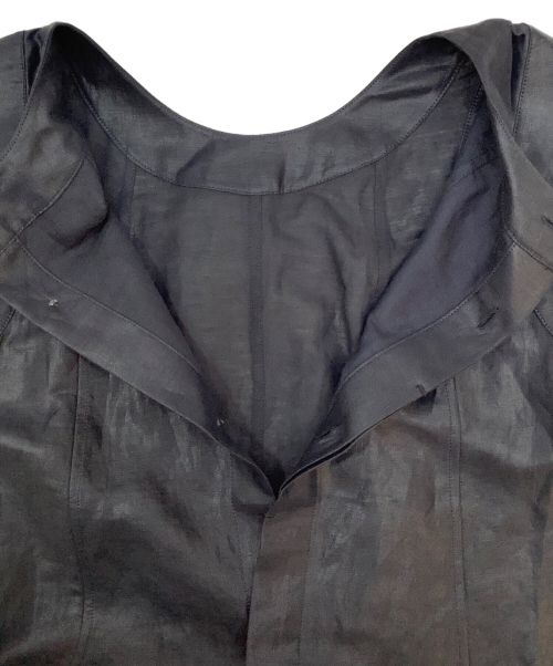 ESSEN .LAUTREAMONT（エッセン.ロートレアモン）ESSEN .LAUTREAMONT (エッセン.ロートレアモン) ノースリーブワンピース ブラック サイズ:Mの古着・服飾アイテム