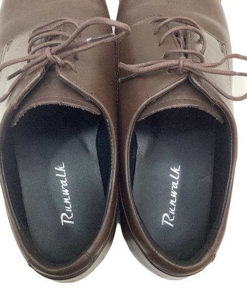 asics（アシックス）asics (アシックス) ストレートチップシューズ ブラウン サイズ:27の古着・服飾アイテム