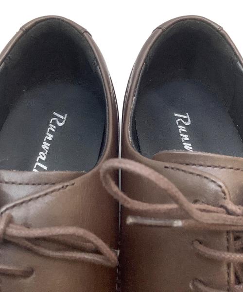 asics（アシックス）asics (アシックス) ストレートチップシューズ ブラウン サイズ:27の古着・服飾アイテム