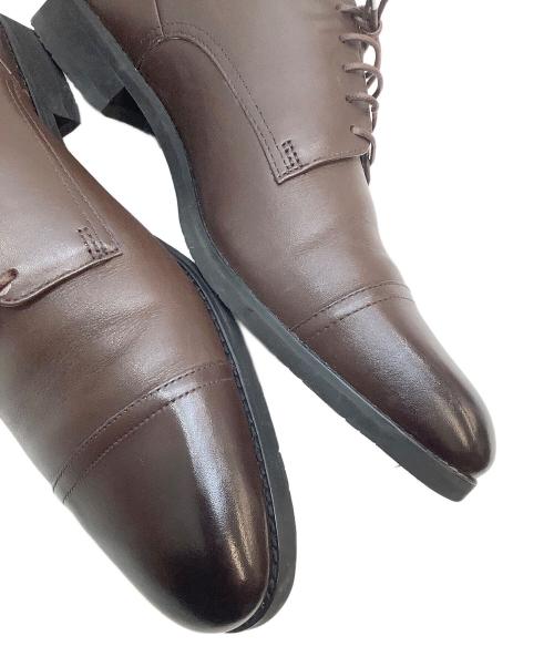 asics（アシックス）asics (アシックス) ストレートチップシューズ ブラウン サイズ:27の古着・服飾アイテム