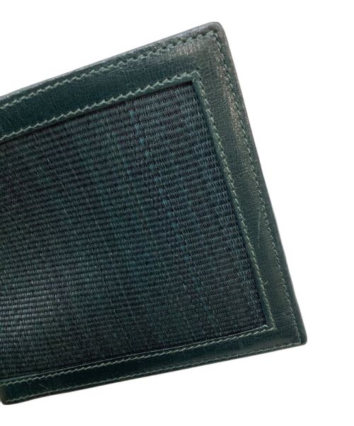 COMTESSE（コンテス）comtesse  (コンテス) 2つ折り財布 グリーンの古着・服飾アイテム