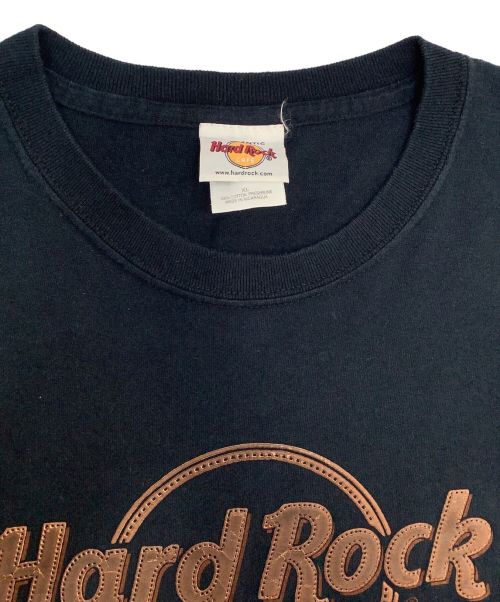 Hard Rock cafe（ハードロックカフェ）Hard Rock cafe (ハードロックカフェ) 半袖Tシャツ ブラック サイズ:XLの古着・服飾アイテム