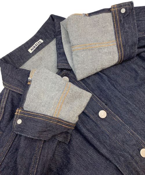 AURALEE（オーラリー）AURALEE (オーラリー) デニムジャケット インディゴ サイズ:1の古着・服飾アイテム