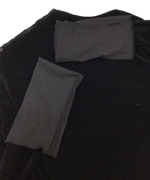 TODAYFUL（トゥデイフル）TODAYFUL (トゥデイフル) 長袖カットソー ブラック サイズ:Fの古着・服飾アイテム