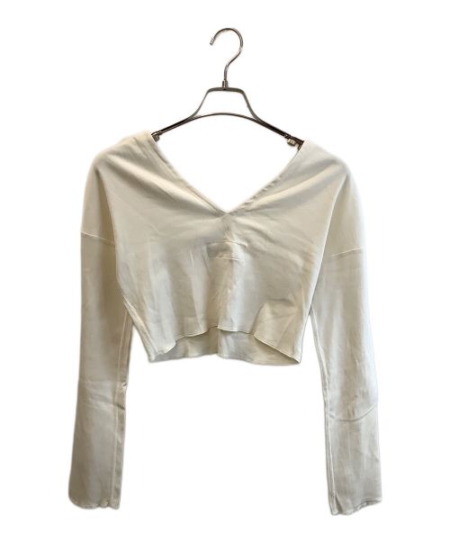 JANE SMITH（ジェーンスミス）JANE SMITH (ジェーンスミス) 長袖カットソー アイボリー サイズ:36の古着・服飾アイテム