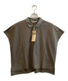 Midi-Umi（ミディウミ）の古着「ポロシャツ」｜ブラウン