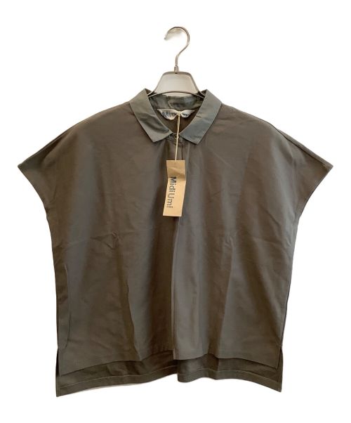 Midi-Umi（ミディウミ）Midi-Umi (ミディウミ) ポロシャツ ブラウン サイズ:表記無しの古着・服飾アイテム