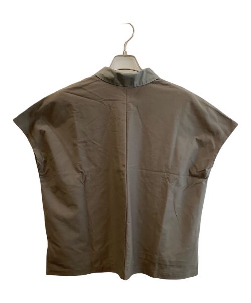 Midi-Umi（ミディウミ）Midi-Umi (ミディウミ) ポロシャツ ブラウン サイズ:表記無しの古着・服飾アイテム