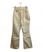 ）の古着「デニムパンツ」｜ベージュ