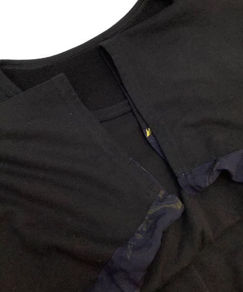 Y's（ワイズ）Y's (ワイズ) 半袖カットソー ブラック サイズ:2の古着・服飾アイテム