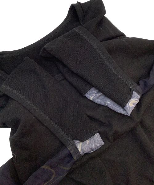 Y's（ワイズ）Y's (ワイズ) 半袖カットソー ブラック サイズ:2の古着・服飾アイテム