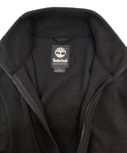 Timberland（ティンバーランド）Timberland (ティンバーランド) フリースジャケット ブラック サイズ:Lの古着・服飾アイテム