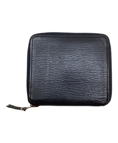 COMME des GARCONS（コムデギャルソン）COMME des GARCONS (コムデギャルソン) ラウンドファスナー財布 ブラックの古着・服飾アイテム