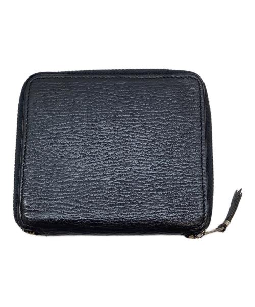 COMME des GARCONS（コムデギャルソン）COMME des GARCONS (コムデギャルソン) ラウンドファスナー財布 ブラックの古着・服飾アイテム