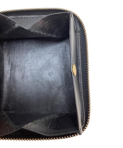 COMME des GARCONS（コムデギャルソン）COMME des GARCONS (コムデギャルソン) ラウンドファスナー財布 ブラックの古着・服飾アイテム