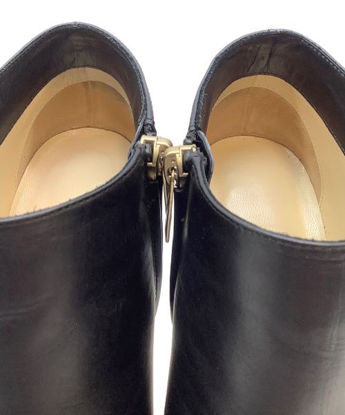 JIMMY CHOO（ジミーチュウ）JIMMY CHOO (ジミーチュウ) ショートブーツ ブラック サイズ:35の古着・服飾アイテム