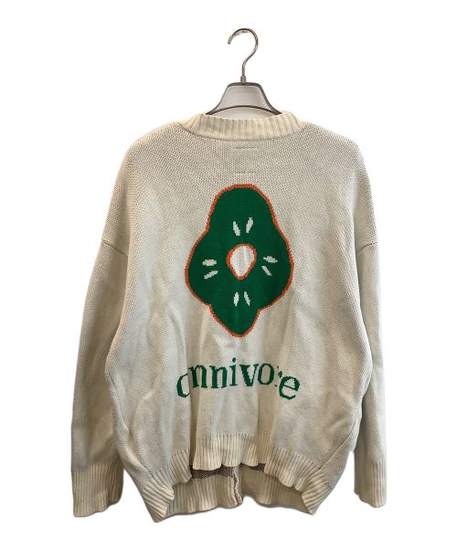 beaver（ビーバー）beaver (ビーバー) ニットカーディガン ベージュ サイズ:Mの古着・服飾アイテム