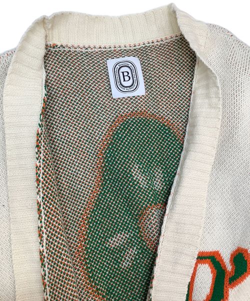 beaver（ビーバー）beaver (ビーバー) ニットカーディガン ベージュ サイズ:Mの古着・服飾アイテム