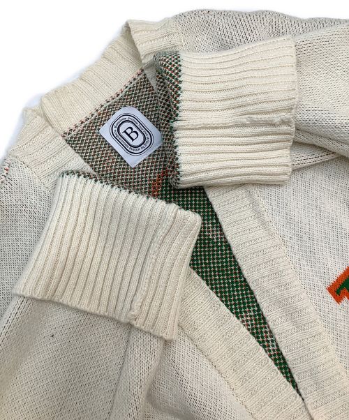 beaver（ビーバー）beaver (ビーバー) ニットカーディガン ベージュ サイズ:Mの古着・服飾アイテム