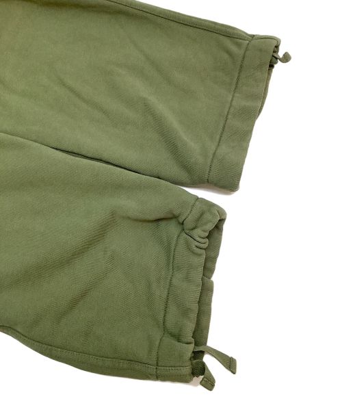 OFFWHITE（オフホワイト）OFFWHITE (オフホワイト) バックアロープリントスウェットカーゴパンツ オリーブ サイズ:Mの古着・服飾アイテム