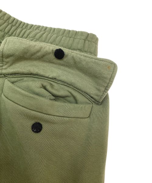 OFFWHITE（オフホワイト）OFFWHITE (オフホワイト) バックアロープリントスウェットカーゴパンツ オリーブ サイズ:Mの古着・服飾アイテム