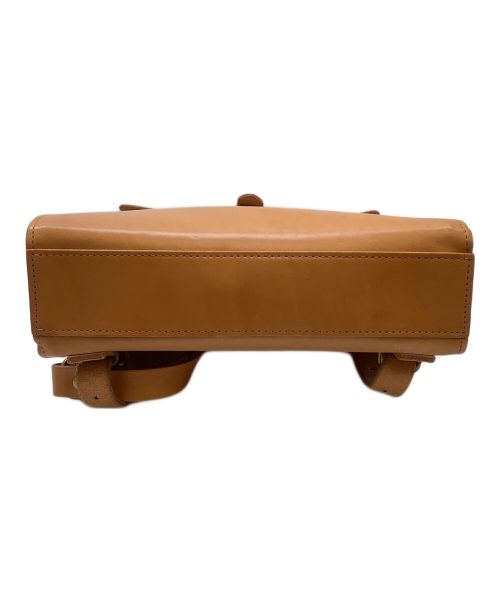 TIDE WAY（タイドウェイ）TIDE WAY (タイドウェイ) レザーリュック ブラウンの古着・服飾アイテム