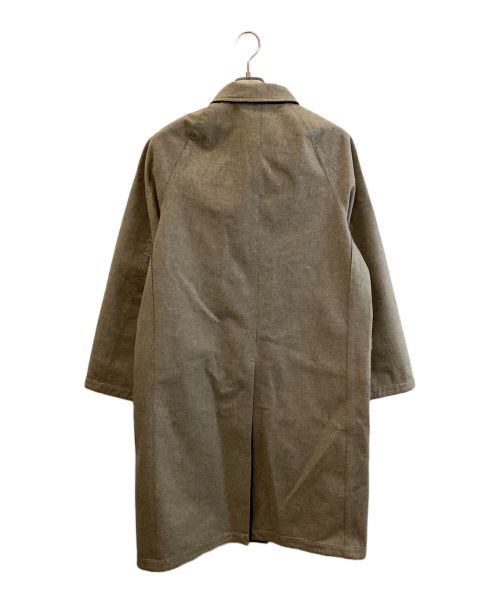 AURALEE（オーラリー）AURALEE (オーラリー) リバーシブルコート ベージュ×ブラックの古着・服飾アイテム