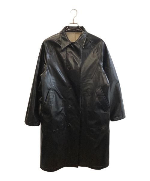 AURALEE（オーラリー）AURALEE (オーラリー) リバーシブルコート ベージュ×ブラックの古着・服飾アイテム