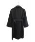 PLST (プラステ) フレアスリーブコート ブラック サイズ:S 未使用品：5000円