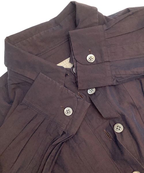 MARGARET HOWELL（マーガレットハウエル）MARGARET HOWELL (マーガレットハウエル) シャツワンピース パープル サイズ:2の古着・服飾アイテム