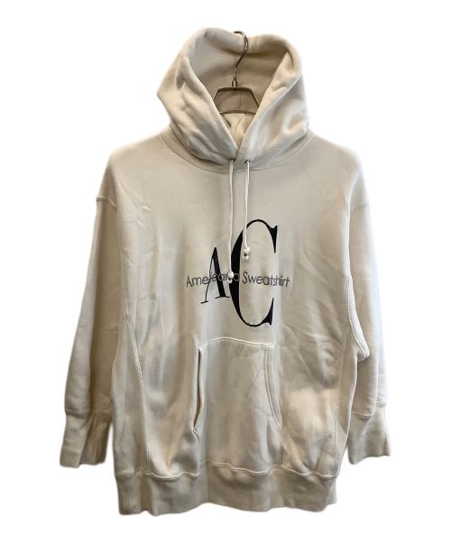 Americana（アメリカーナ）Americana (アメリカーナ) FREAK'S STORE (フリークスストア) プルオーバーパーカー アイボリー サイズ:Fの古着・服飾アイテム